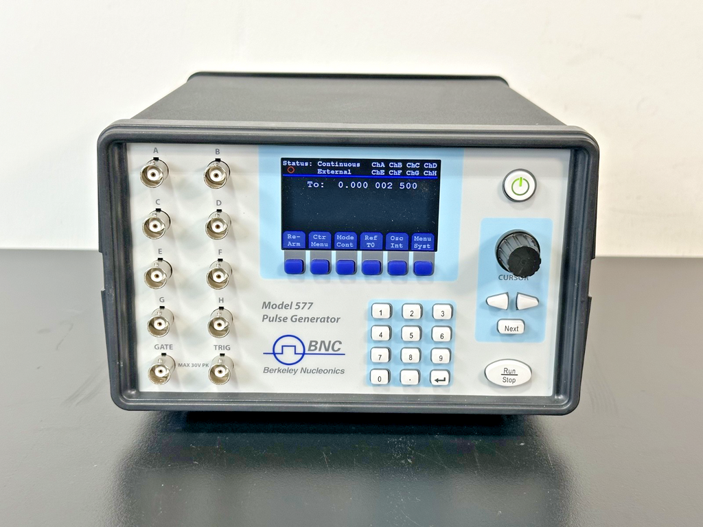 BNC Berkeley Nucleonics 577 8 Channel Digital Delay Pulse Generator Powers On0