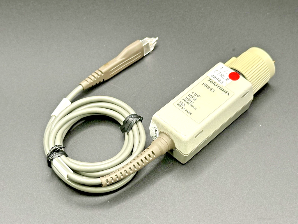 Tektronix P6243 1GHz 10X Active FET Oscilloscope Probe 1MΩ 40V0
