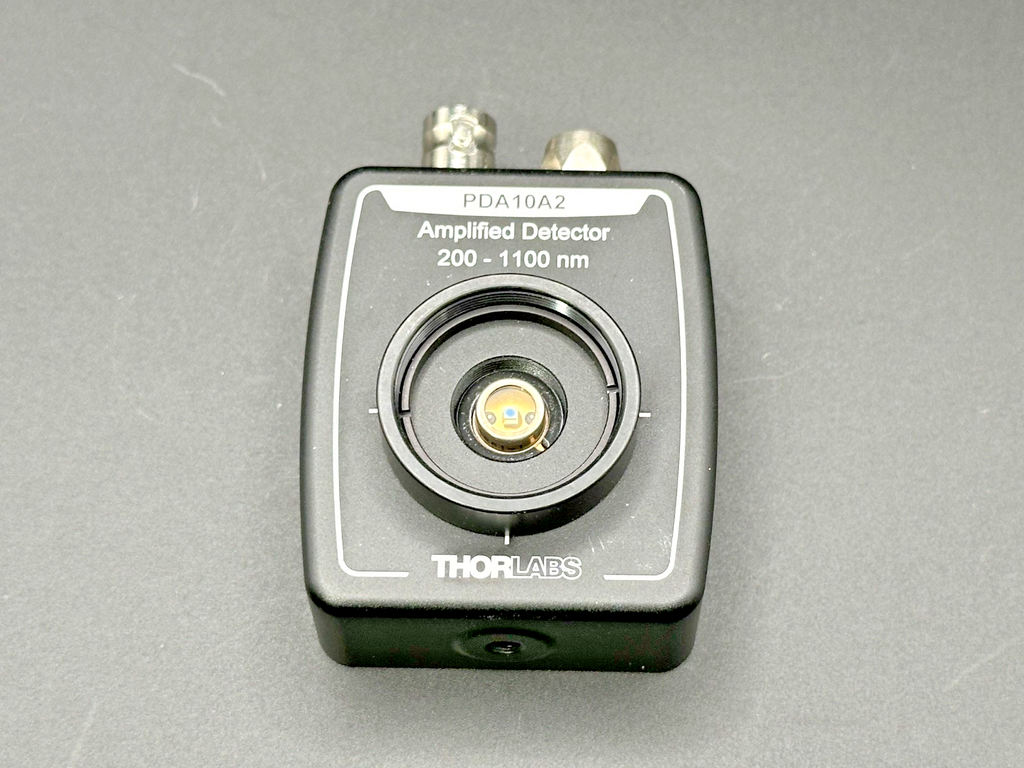 Thorlabs PDA10A2 Si Fixed Gain Amplified Detector 200–1100nm 150MHz0