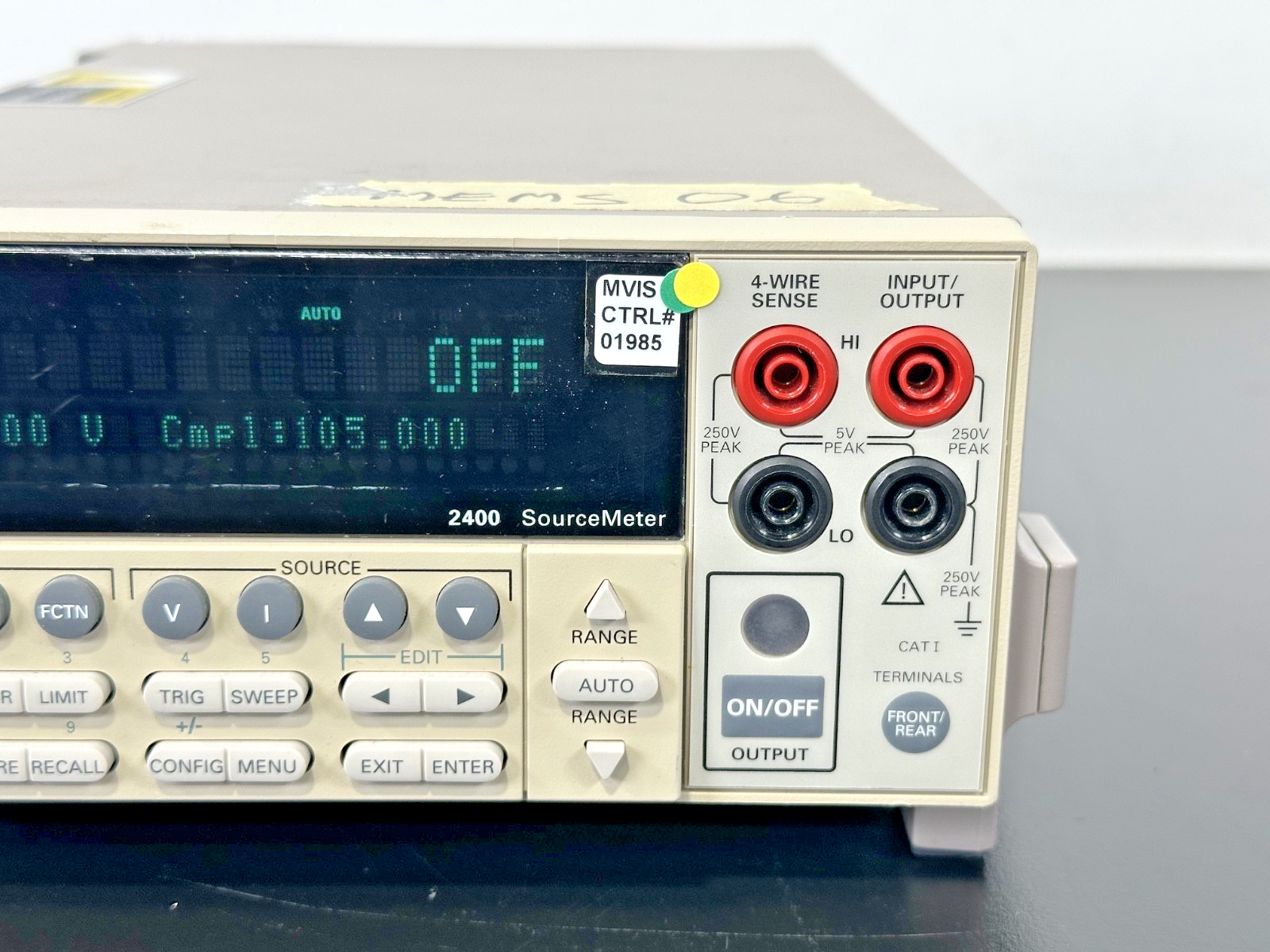 Keithley 2400 SourceMeter SMU 200V 1A 20W Powers On Working2