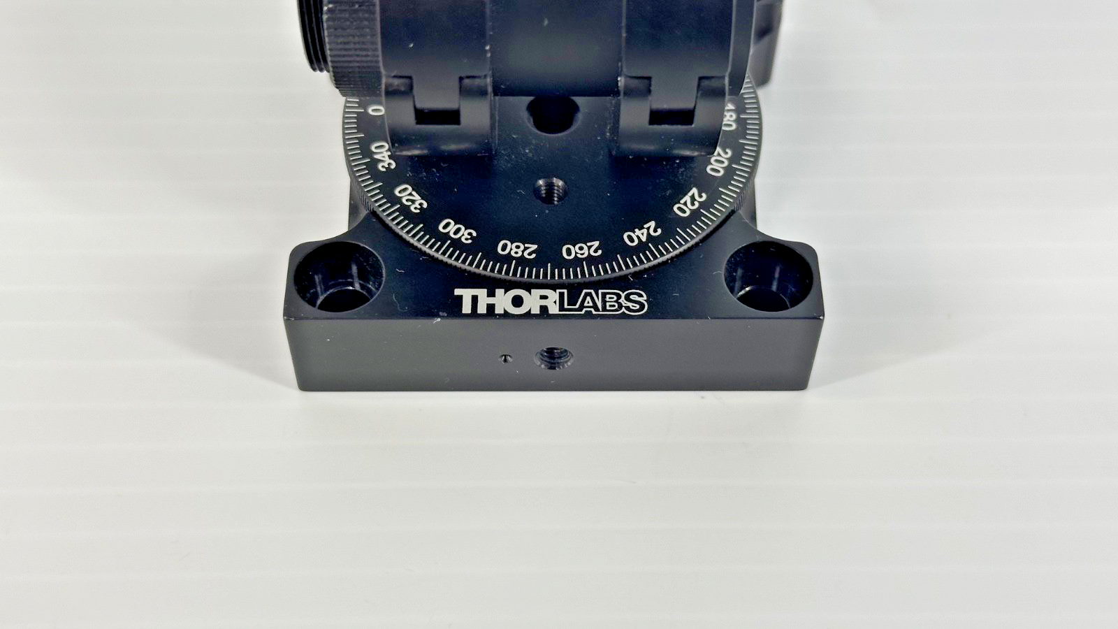 Thorlabs Manual 360° Rotation Stage w/ 2 SM1TC Lens Tube Clamps5