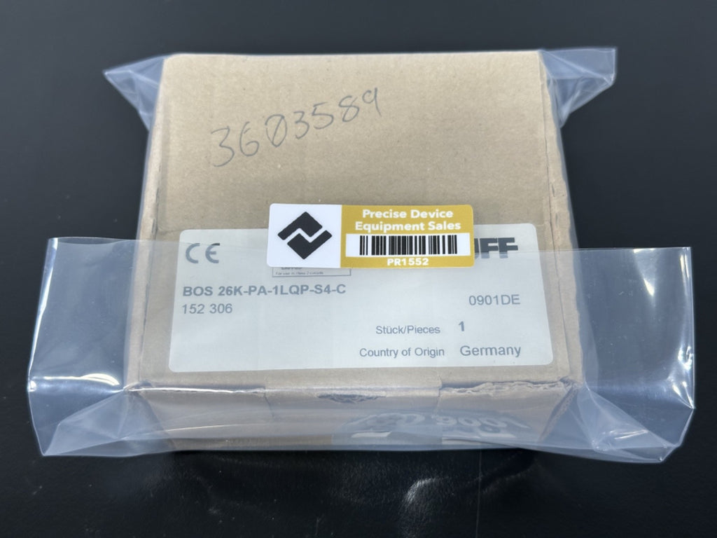Balluff BOS 26K PA 1LQP S4 C Laser Photoelectric Sensor 152306 New OB3