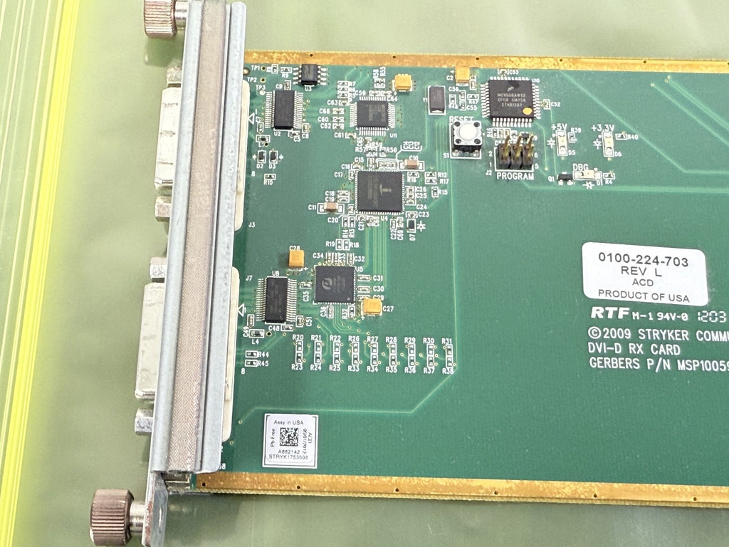 STRYKER COMMUNICATIONS DVI D RX CARD3