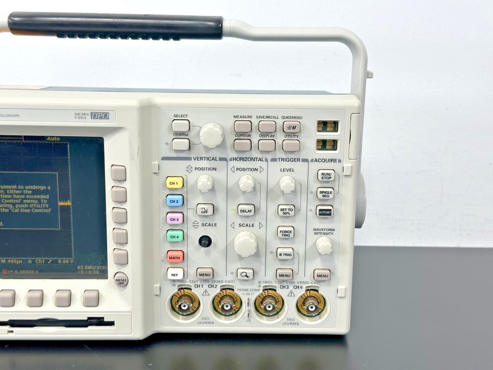 Tektronix TDS3054 Digital Phosphor Oscilloscope 500MHz 5GS/s 4 Channel Working2