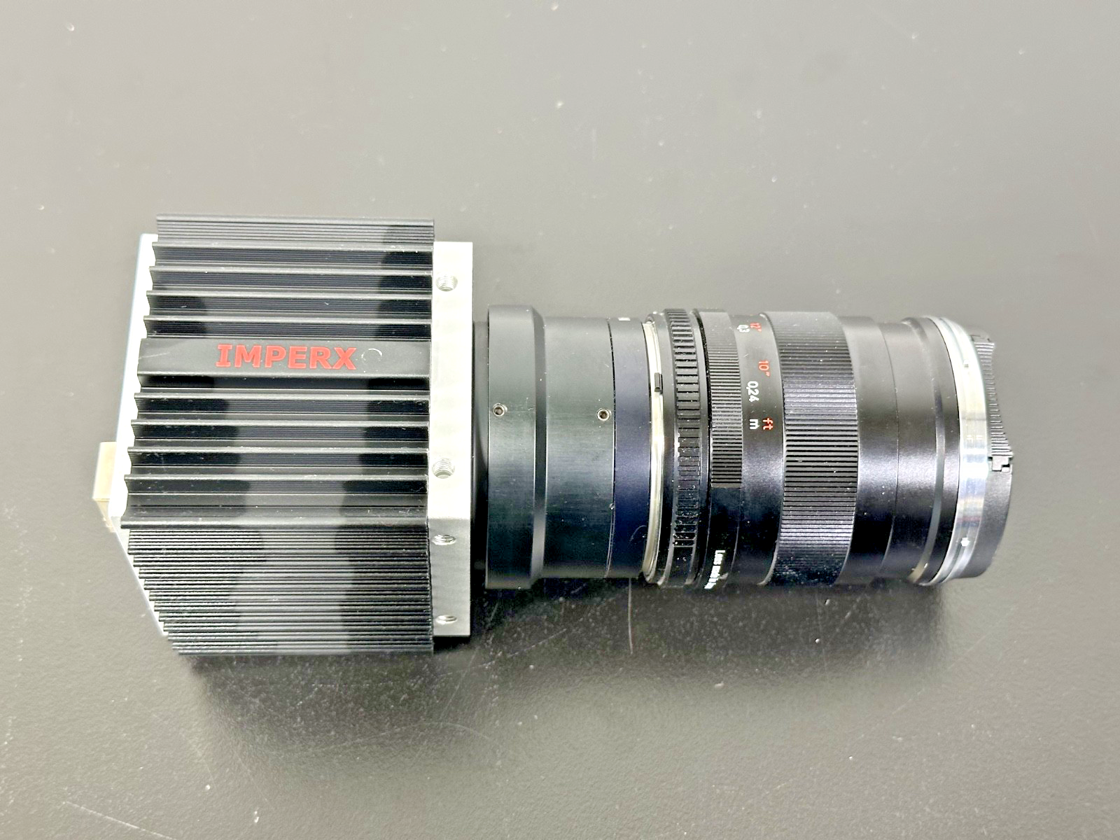 Imperx IPX-11M5 VMFB Camera w/ Zeiss Distagon 28mm f/2 ZF.2 Lens0