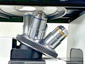 AmScope Inverted Microscope w/ MU300 Camera – Powers On – FOR PARTS / REPAIR9