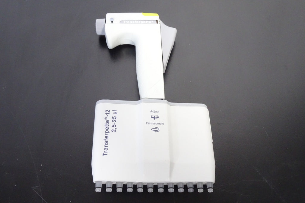 BrandTech Transferpette 12 Channel Manual Pipette 2,5 25uL4