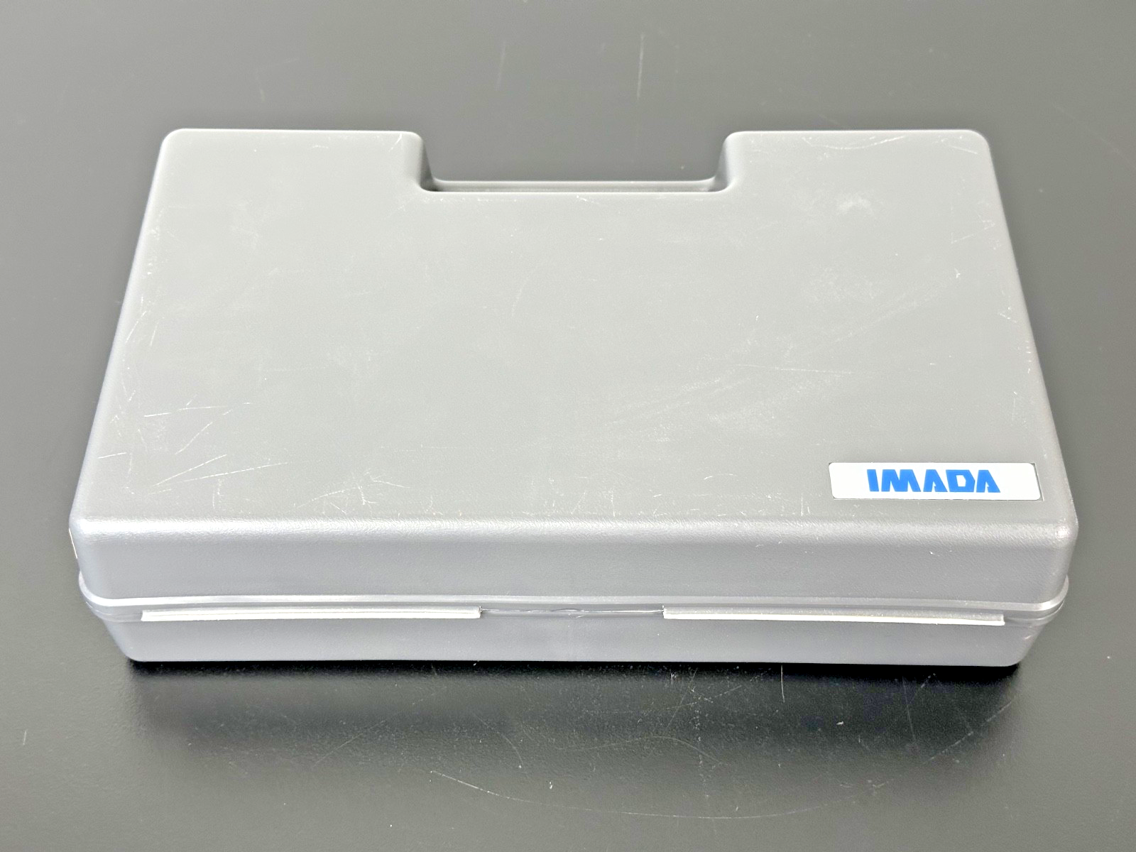 Imada HTGS 15 Gray Hard Plastic Carrying Storage Case Empty with Foam Insert0