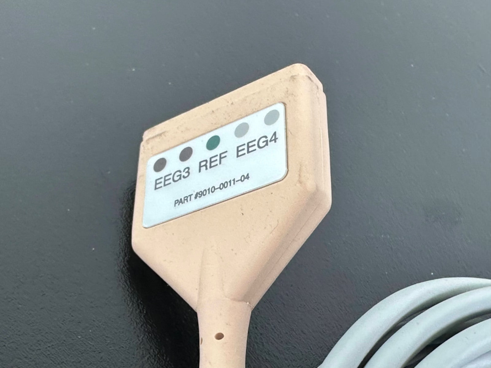 MECTA EEG Patient Lead Cable EEG3 REF EEG4 Part # 9010 0011 041