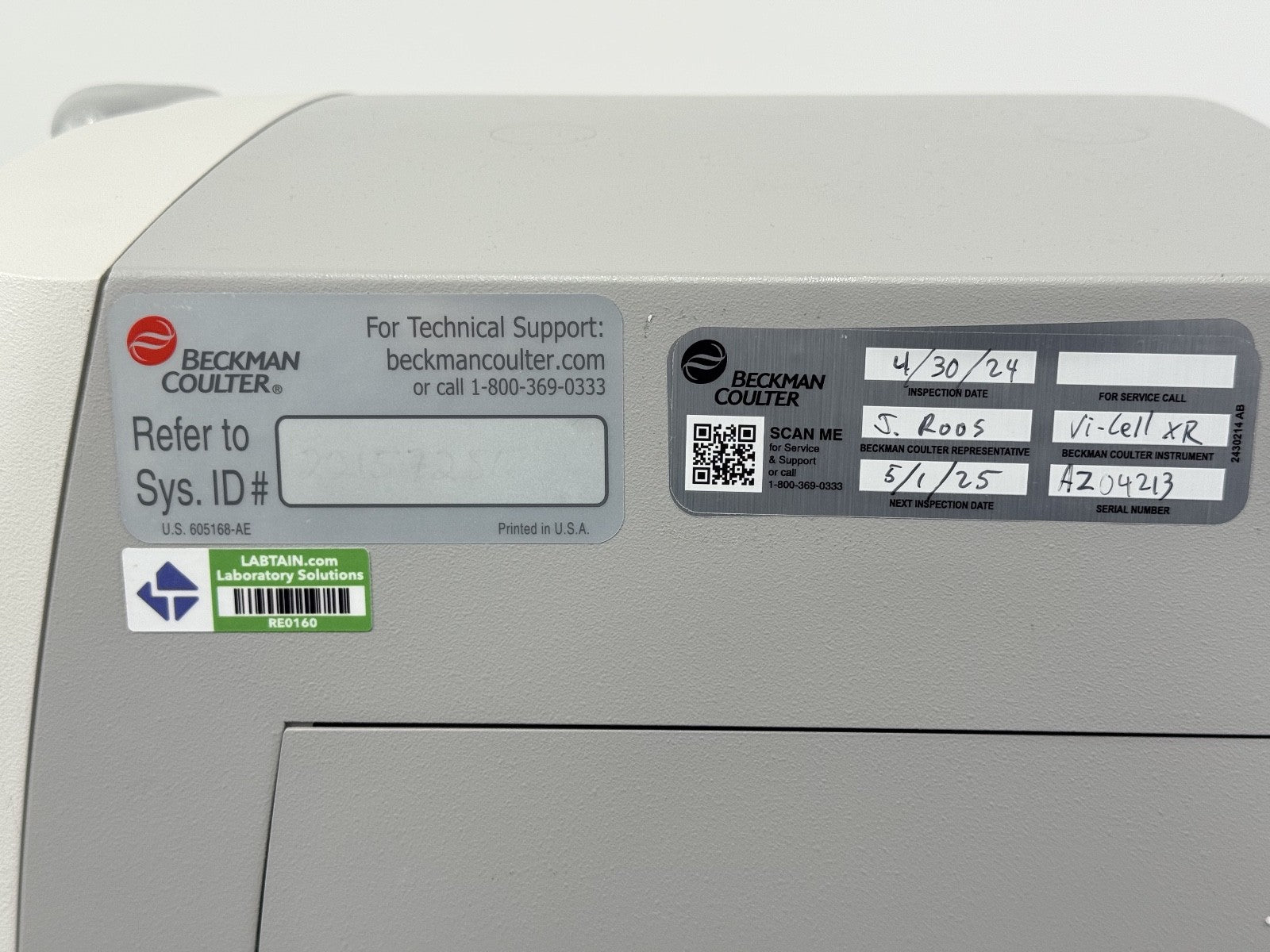 Beckman Coulter Vi CELL XR Cell Viability Analyzer (Unable to fully test)4