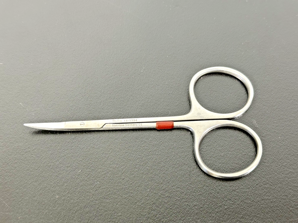 Miltex 18 1394 Bonn Miniature Iris Scissors 3 1/2" Curved Germany0
