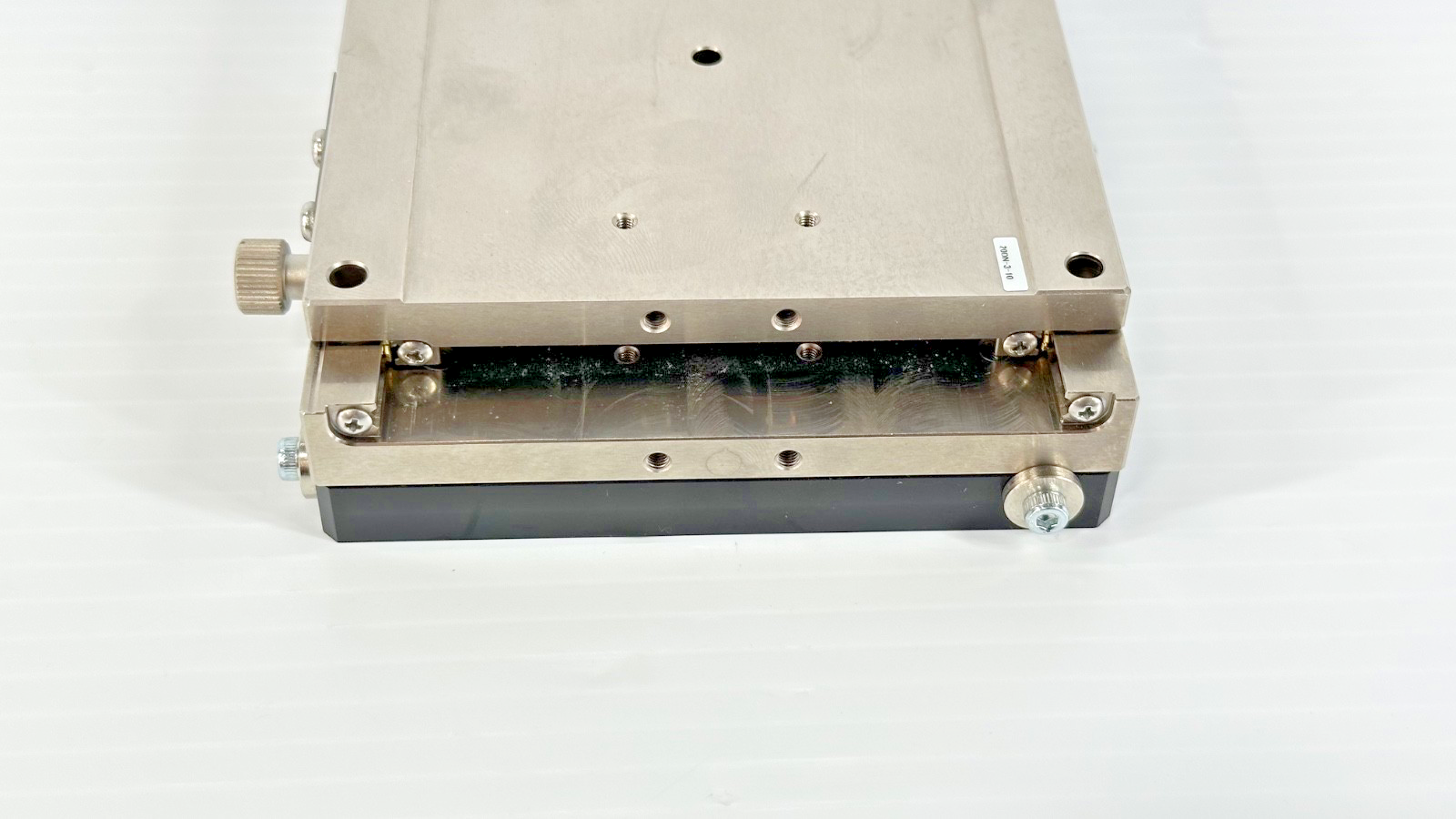 Large Stainless Steel Manual XY Linear Positioning Stage 20DN 3 105