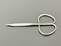 Argent 43 1 112 Gradle Eye Suture Scissors Curved Stainless0