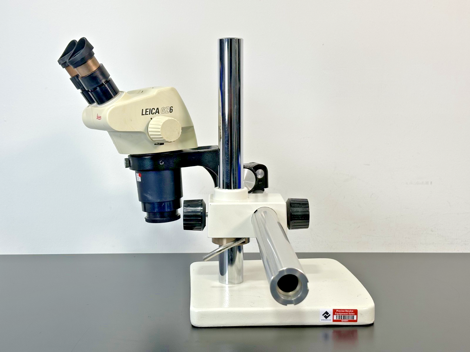 Leica GZ6 Stereo Zoom Microscope w/ Heavy Duty Boom Stand & Base2
