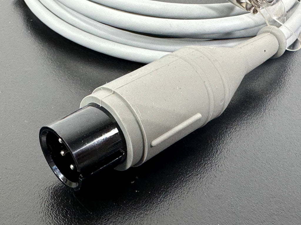 MECTA Safety Monitor Cable Part # 9010 0011 01 ECG EEG Trunk Lead Wire Gray3