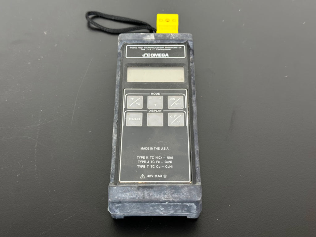 Omega HH21 Microprocessor Thermometer J K T Thermocouple Digital Handheld Meter0