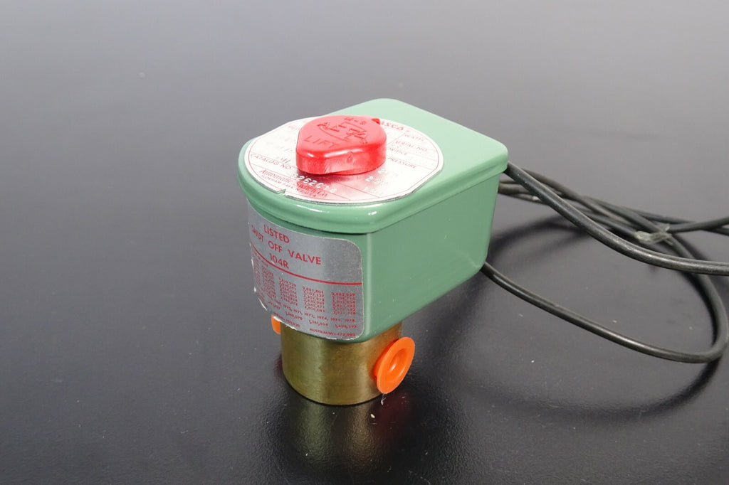 ASCO Red Hat Listed Shut Off Valve 104R 120/60, 110/501