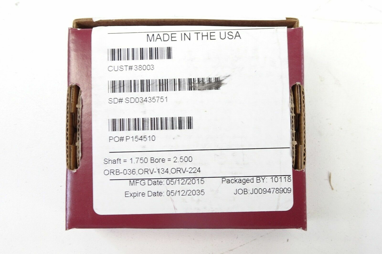Inpro/Seal Bearing Isolator 1787 A P0005 03