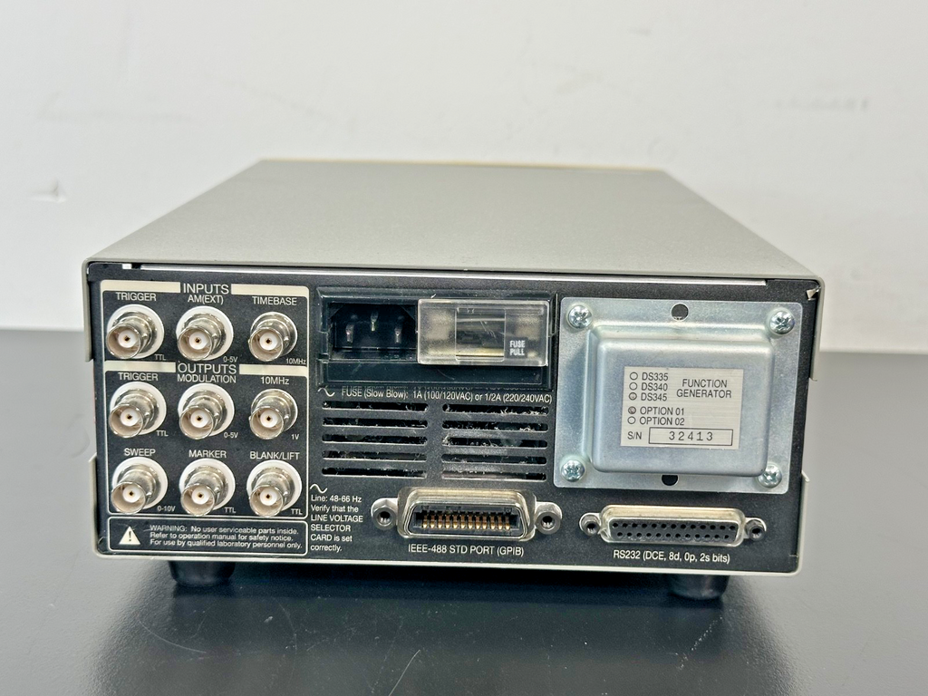 Stanford Research DS345 30MHz Function Generator Double Error Parts/Repair1