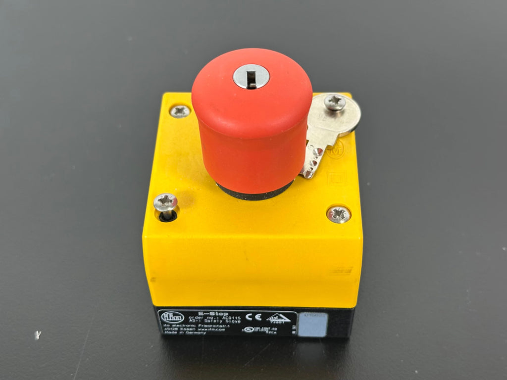 IFM Electronic AC011S E Stop AS i Safety Slave Emergency Stop Switch2