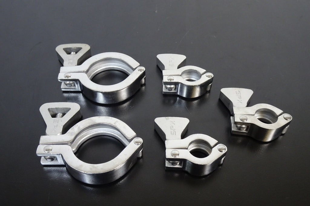 x5] SPX Tri Clamp High Pressure Clamp Stainless Steel0