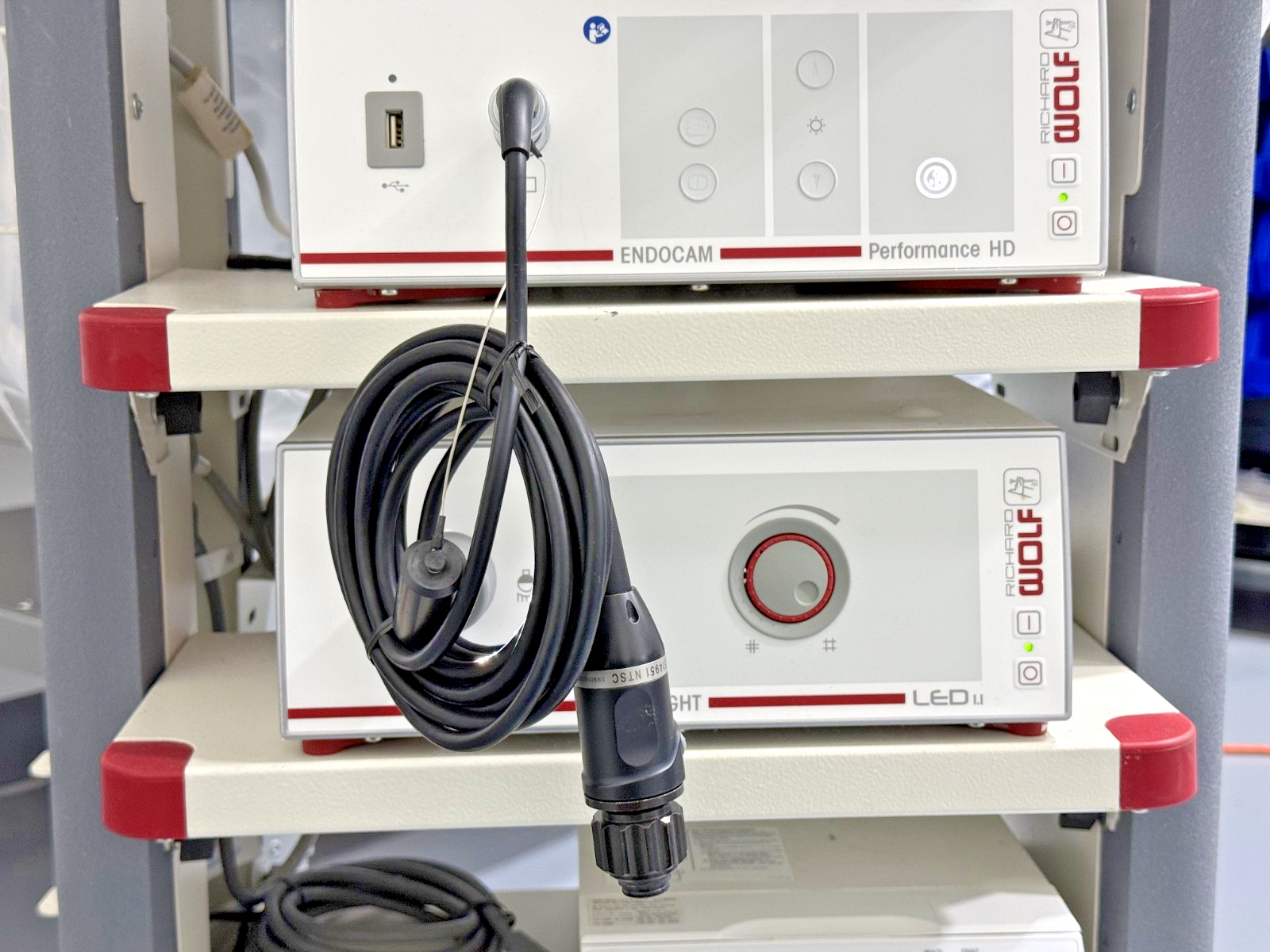 Richard Wolf Endoscopy Tower System Endocam Performance HD + Endolight LED13