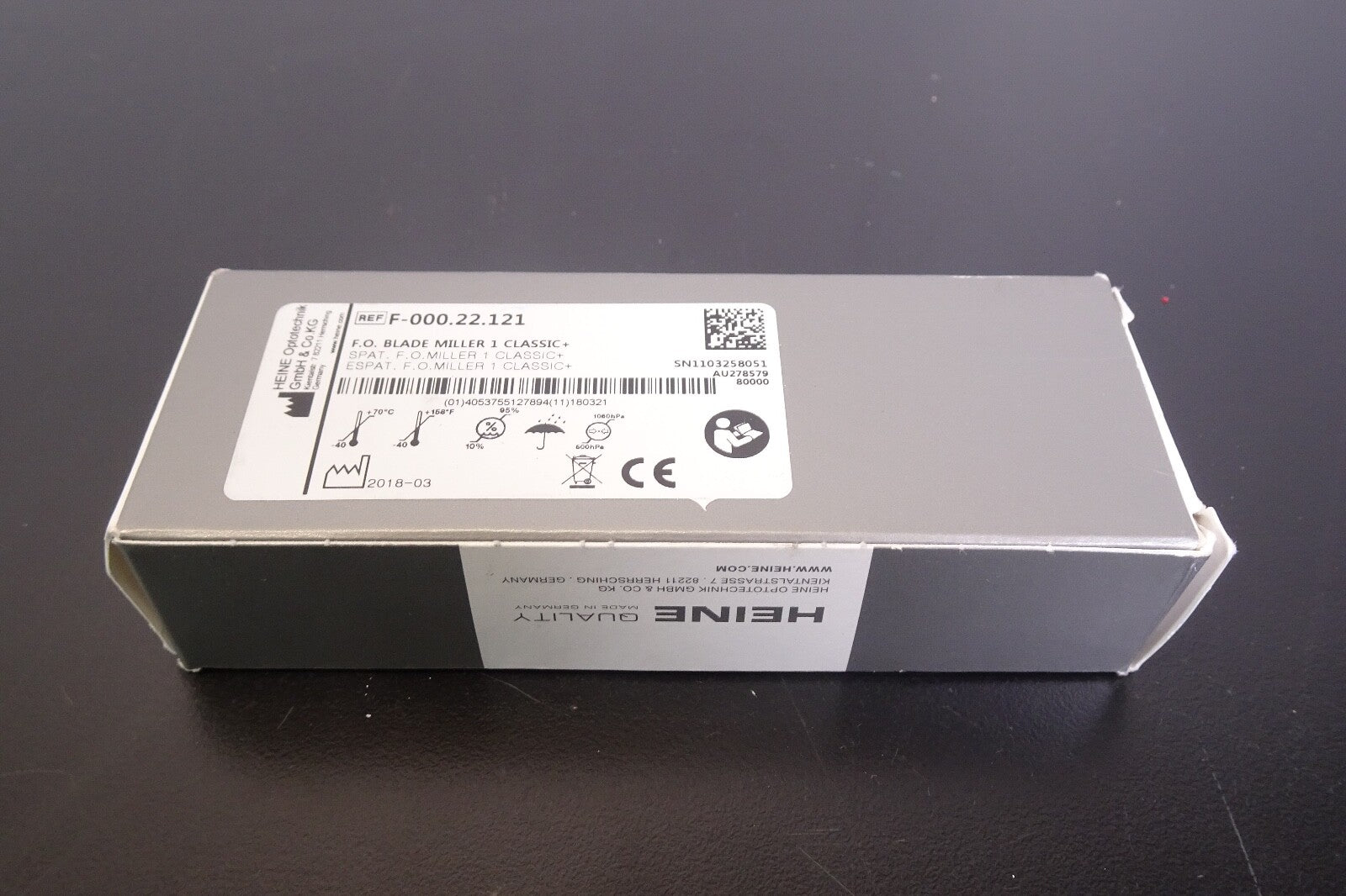 HEINE F 000.22.122 fiber Optic Blades2