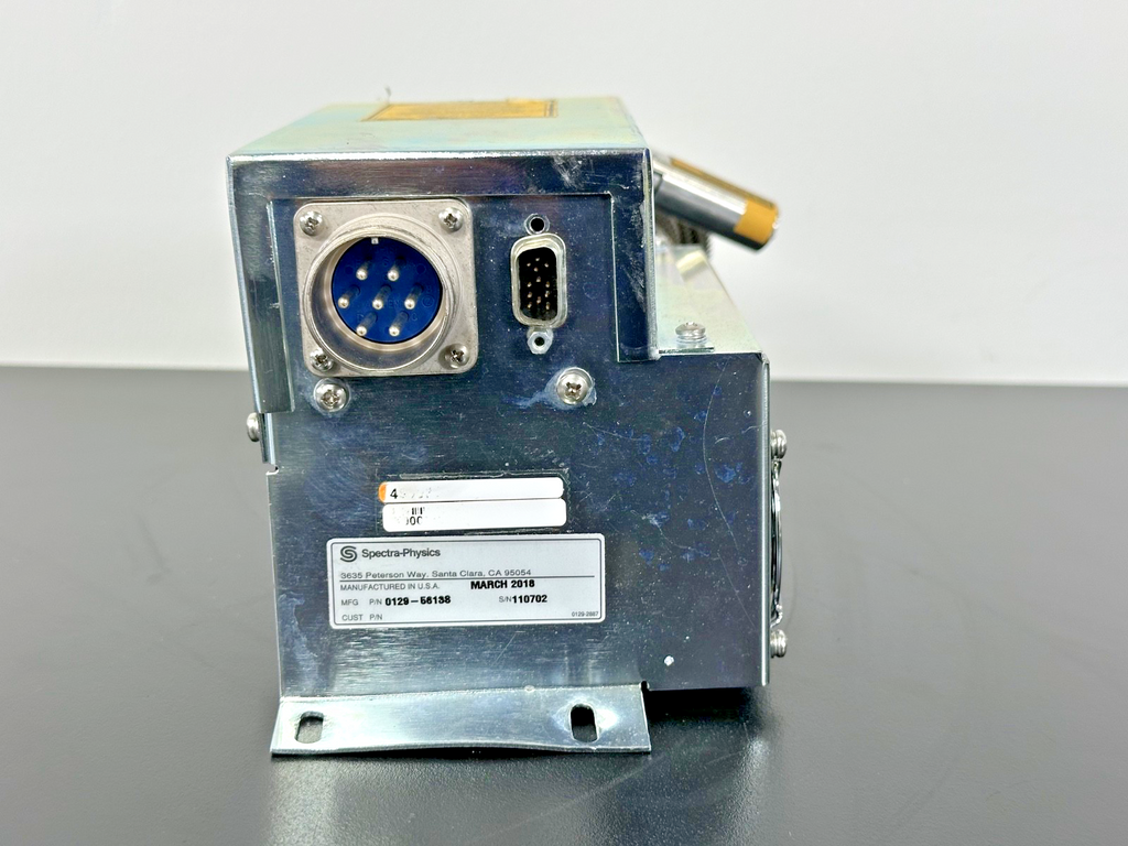 Spectra Physics 0129 56138 Laser Power Supply Module Assembly W/ Fiber Cable AS 1