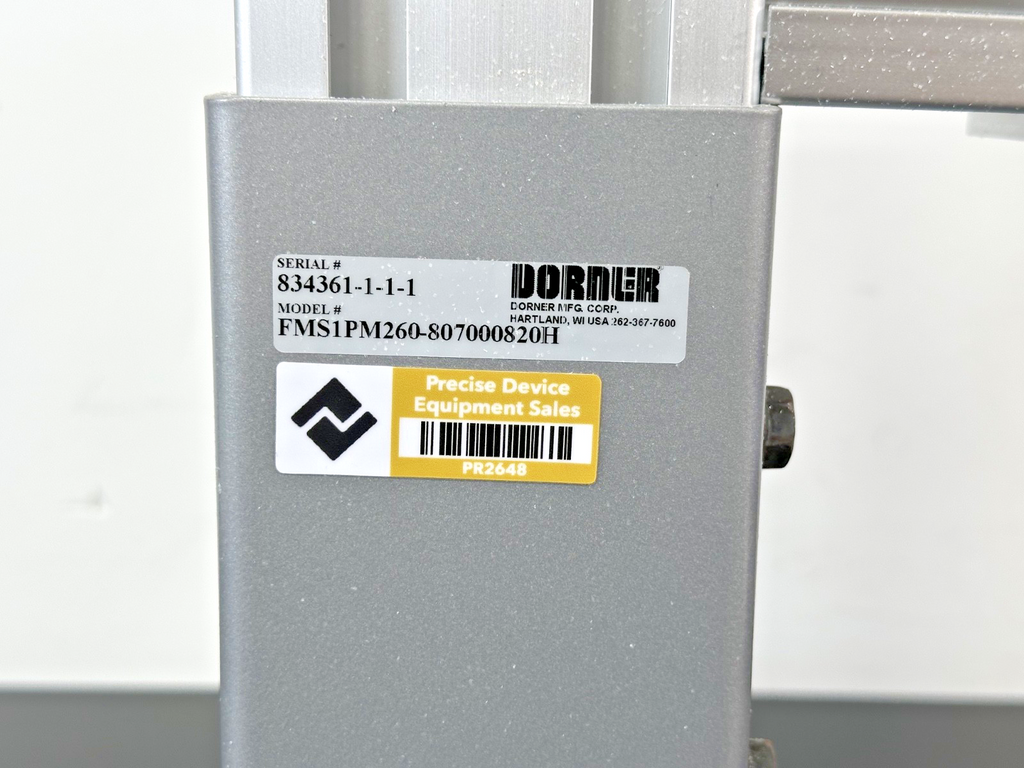 Dorner FMS1PM260 807000820H Single Post Adjustable Conveyor Support Stand Used5