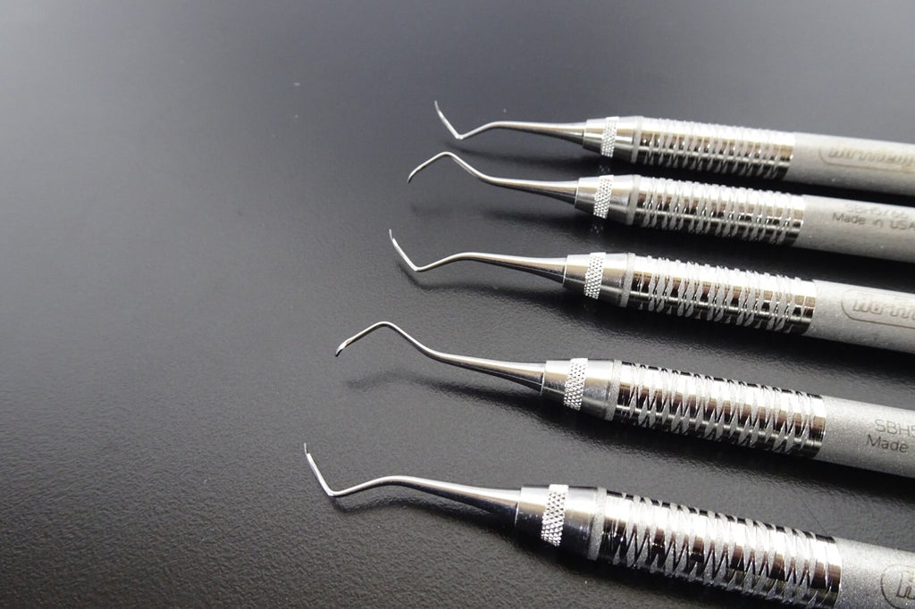 x5) HU Fridey SBH5 66 Double End Barnhart Dental Curette1