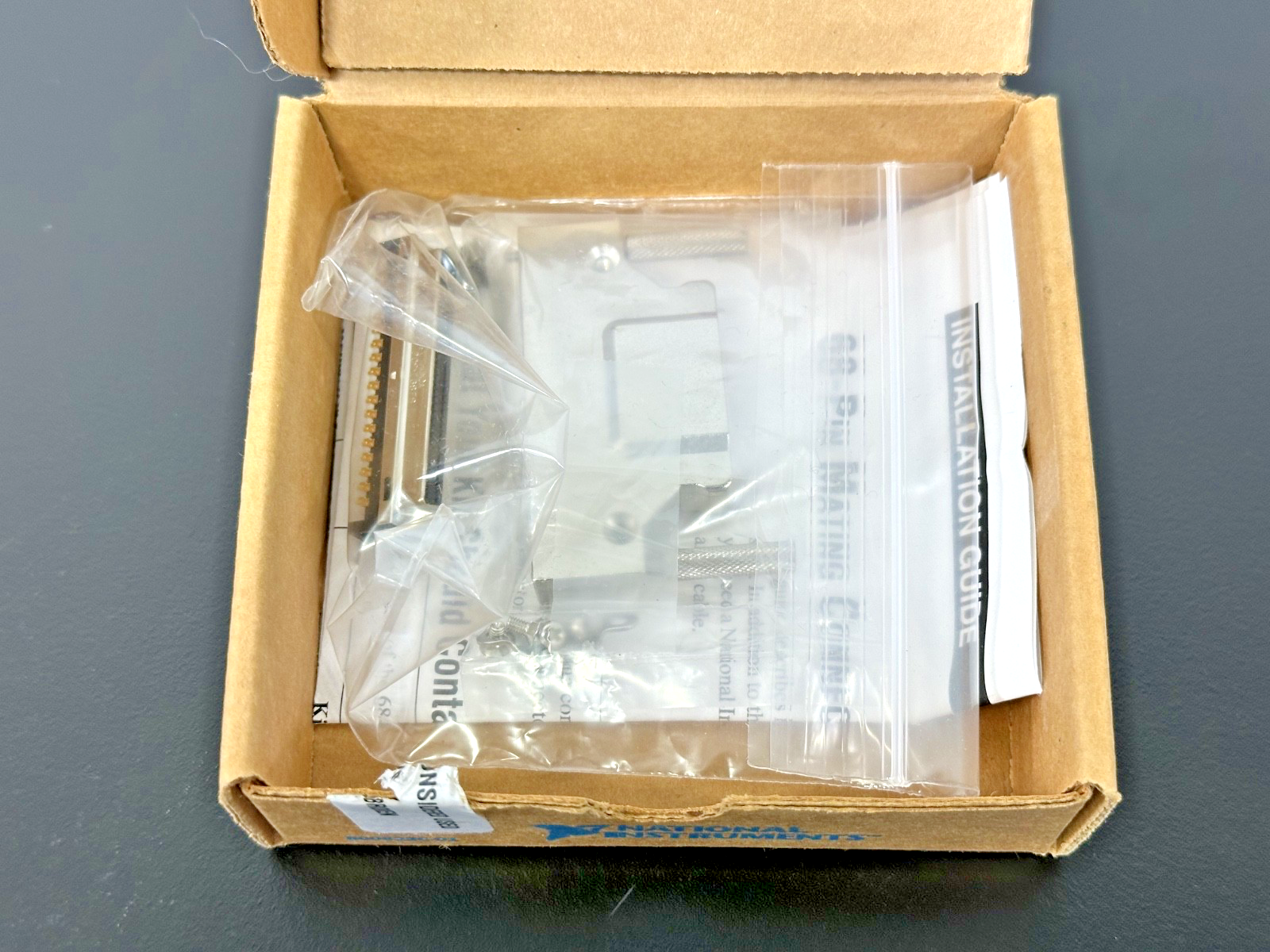 National Instruments NI 776832-01 68-Pin Connector Backshell Kit Open Box0