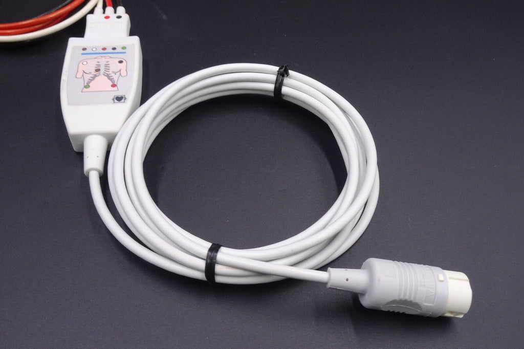 Original Philips M1668A, 3 LEAD ECG Trunk Cable M16711A2