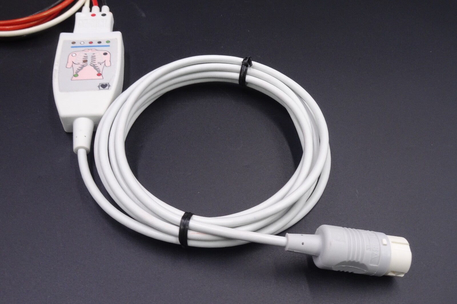 Original Philips M1668A, 3 LEAD ECG Trunk Cable M16711A2