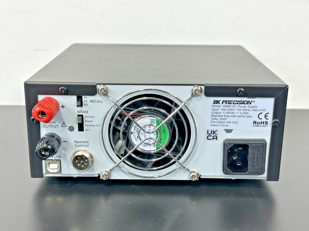 B&K Precision 1688B 1 18V 20A Switching DC Power Supply | Working3