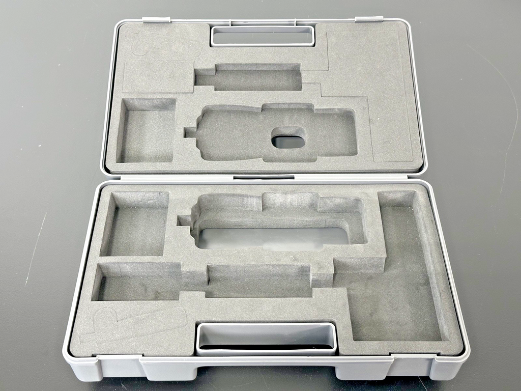 Imada HTGS 15 Gray Hard Plastic Carrying Storage Case Empty with Foam Insert2