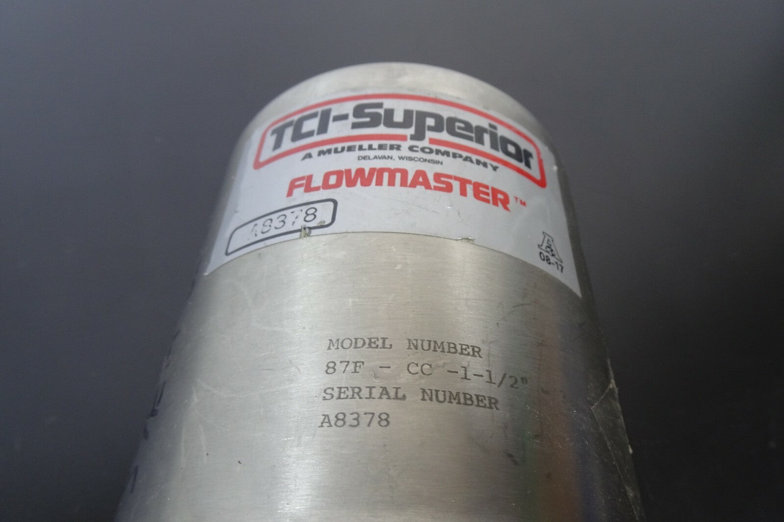 TCI Superior Flow master 87F   CC  1 1/2 3