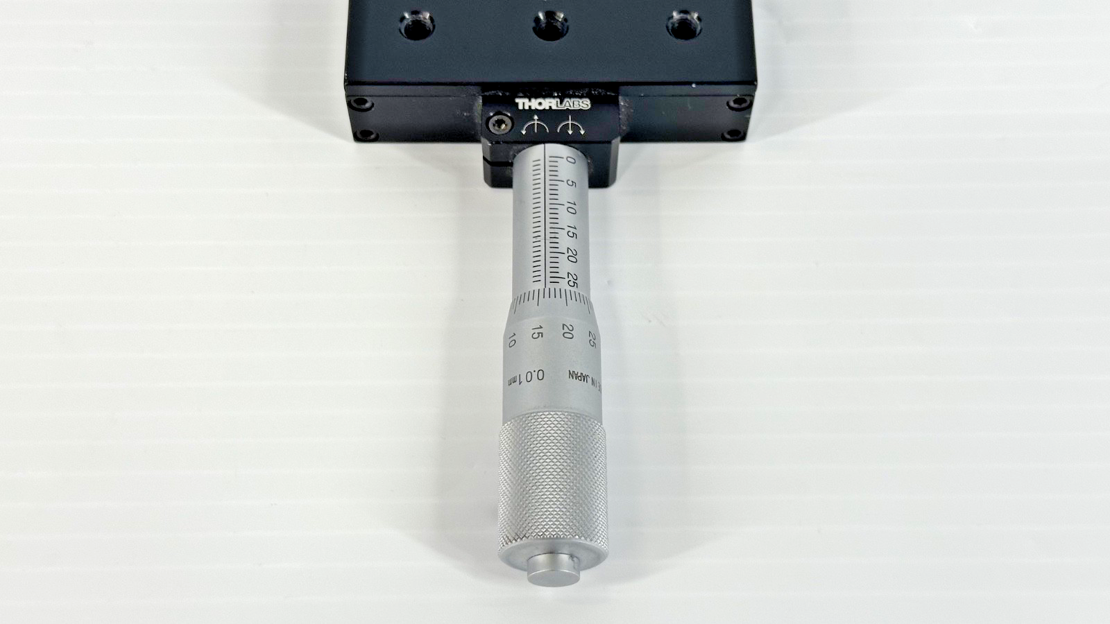 Thorlabs 25mm Manual Linear Translation Stage w/ Mitutoyo Micrometer1