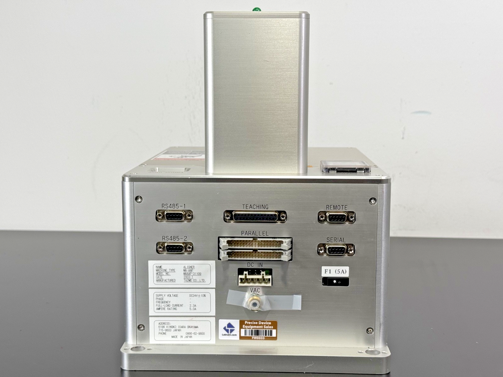 TAZMO MA AAP Aligner Wafer Alignment Unit Semiconductor Parts/Repair5