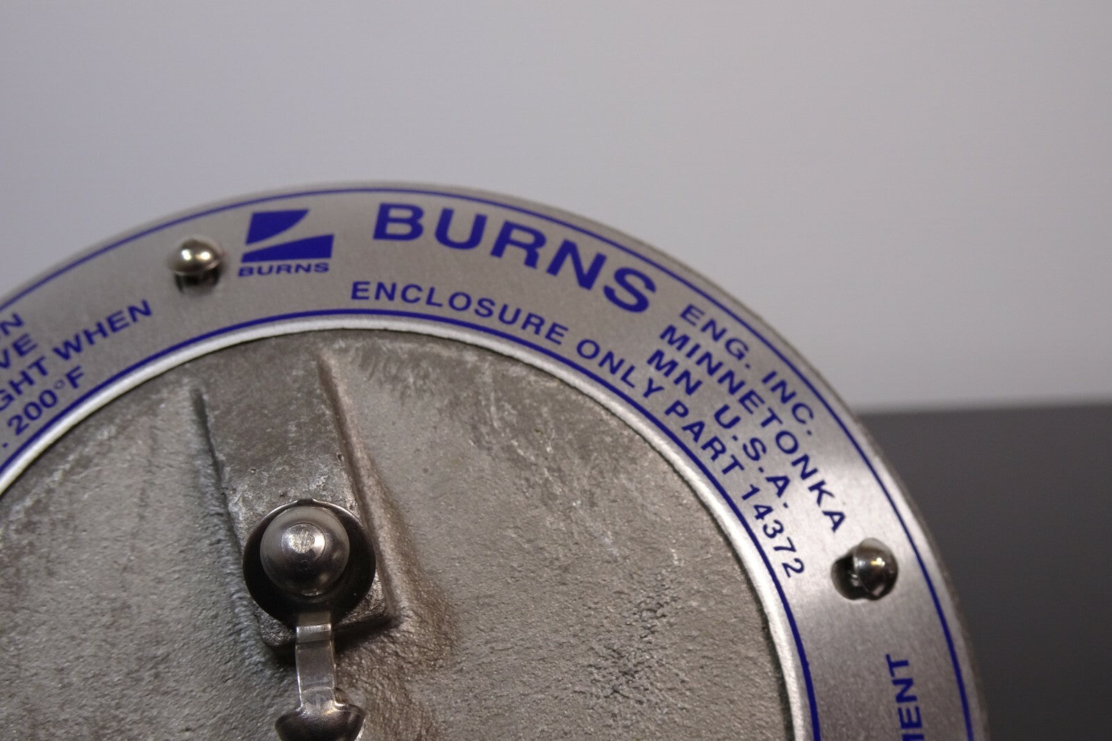 BURNS EXPLOSION PROOF PROBE AND HOUSING 143723