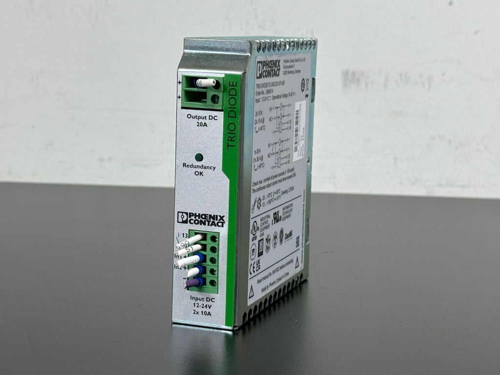 Phoenix Contact TRIO DIODE/12 24DC/2x10/1x20 Redundancy Module 28665141