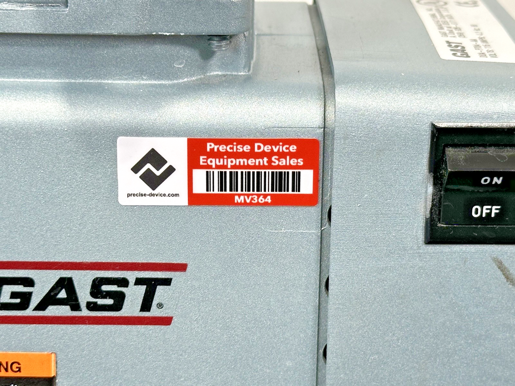 GAST DOA P704 AA Oil Less Compressor Vacuum Pump 115V with Dual Gauges Working6