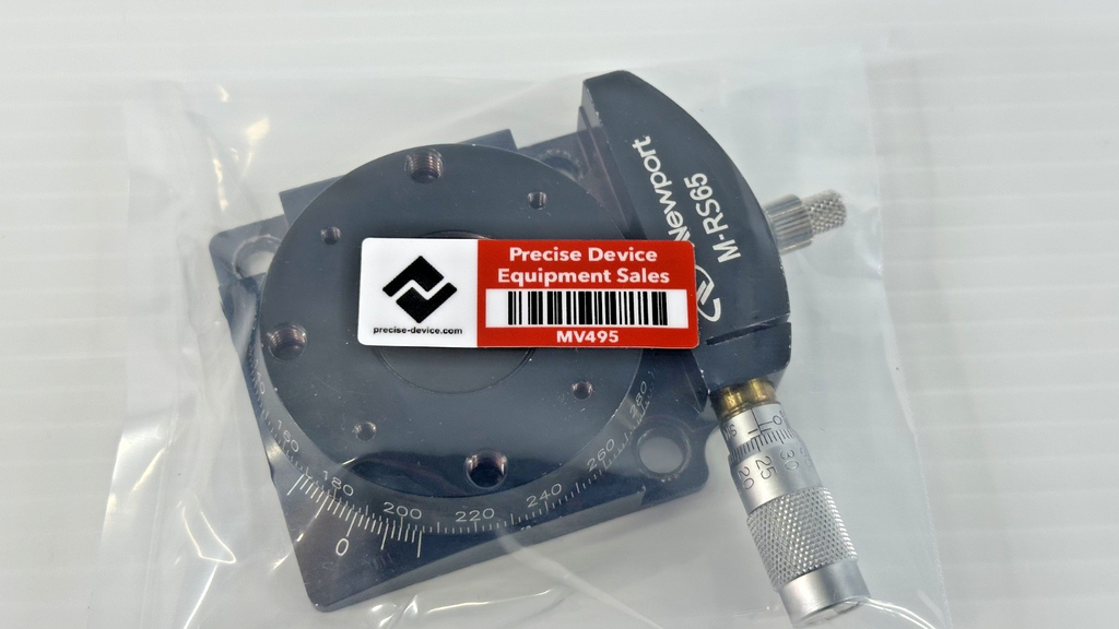 Newport M RS65 65mm Manual Rotation Stage 360° w/ Micrometer Metric7