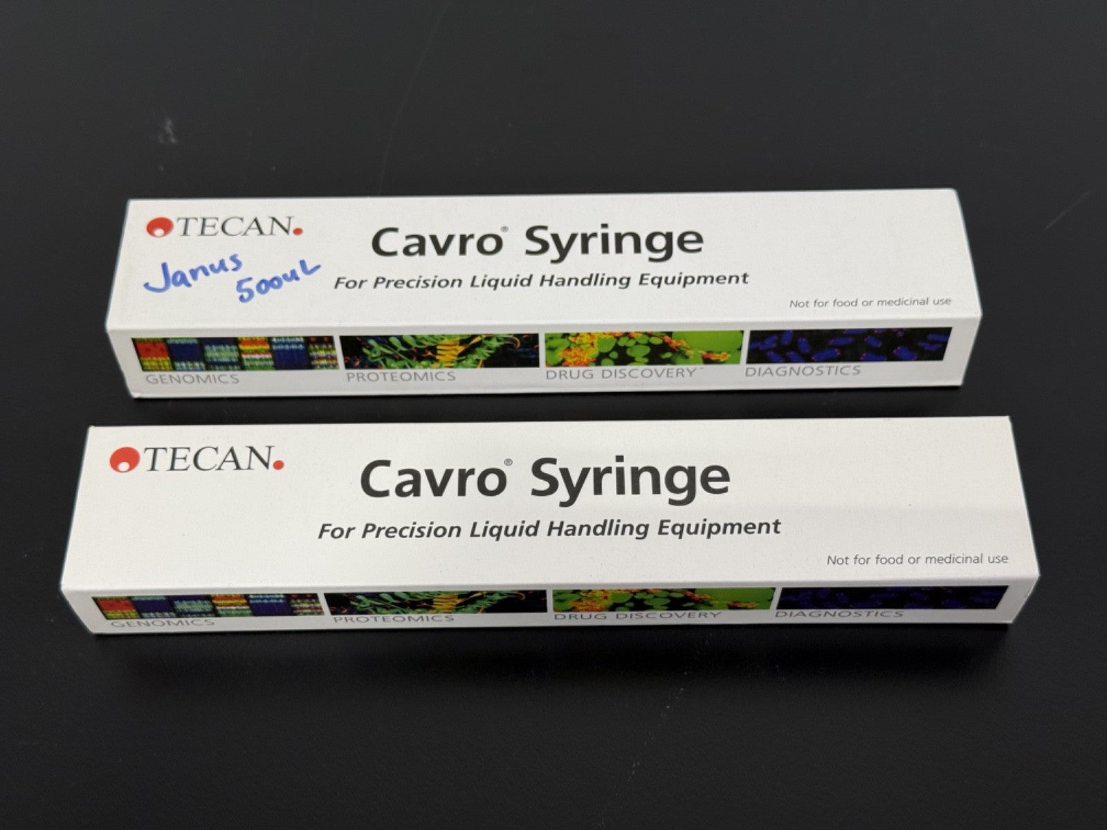 TECAN Cavro 500uL XLP Syringe Lot of 2 Janus 734804 207348040