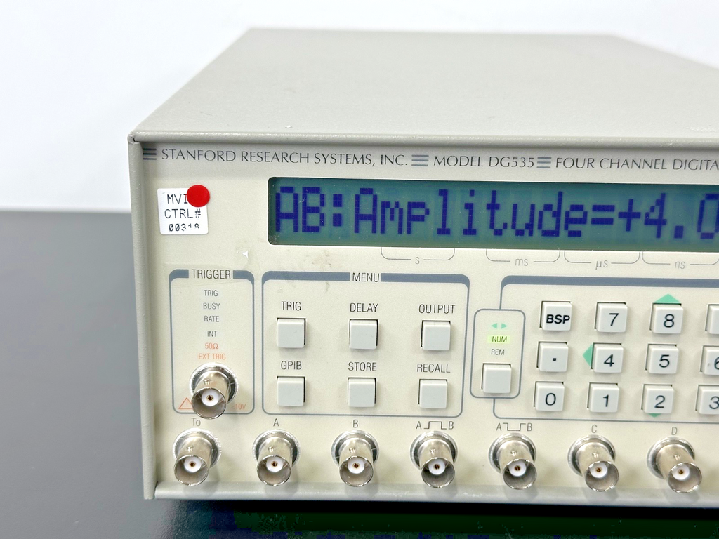 Stanford Research DG535 4 Channel Digital Delay Pulse Generator Opt 01 Working1