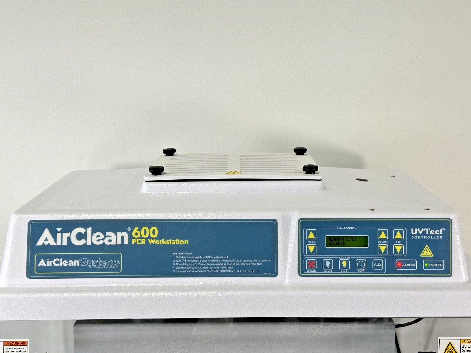 AirClean Systems 600 AC632LFUVC 32in PCR Workstation 110V Parts6