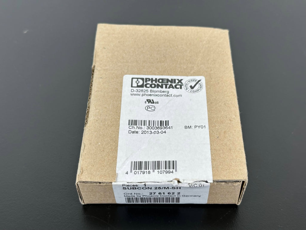 Phoenix Contact SUBCON 25/M SH D Sub Connector 2761622 DB25 Germany0
