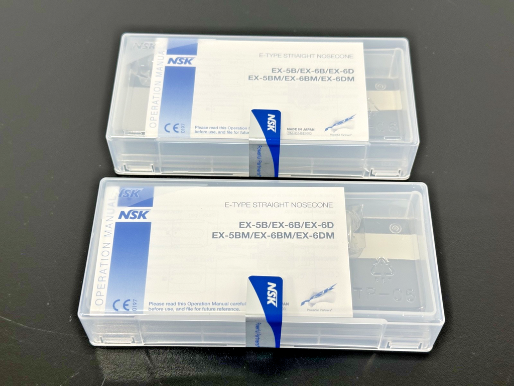 NSK EX 5B EX Straight HP Handpiece Lot of 2 New Sealed0