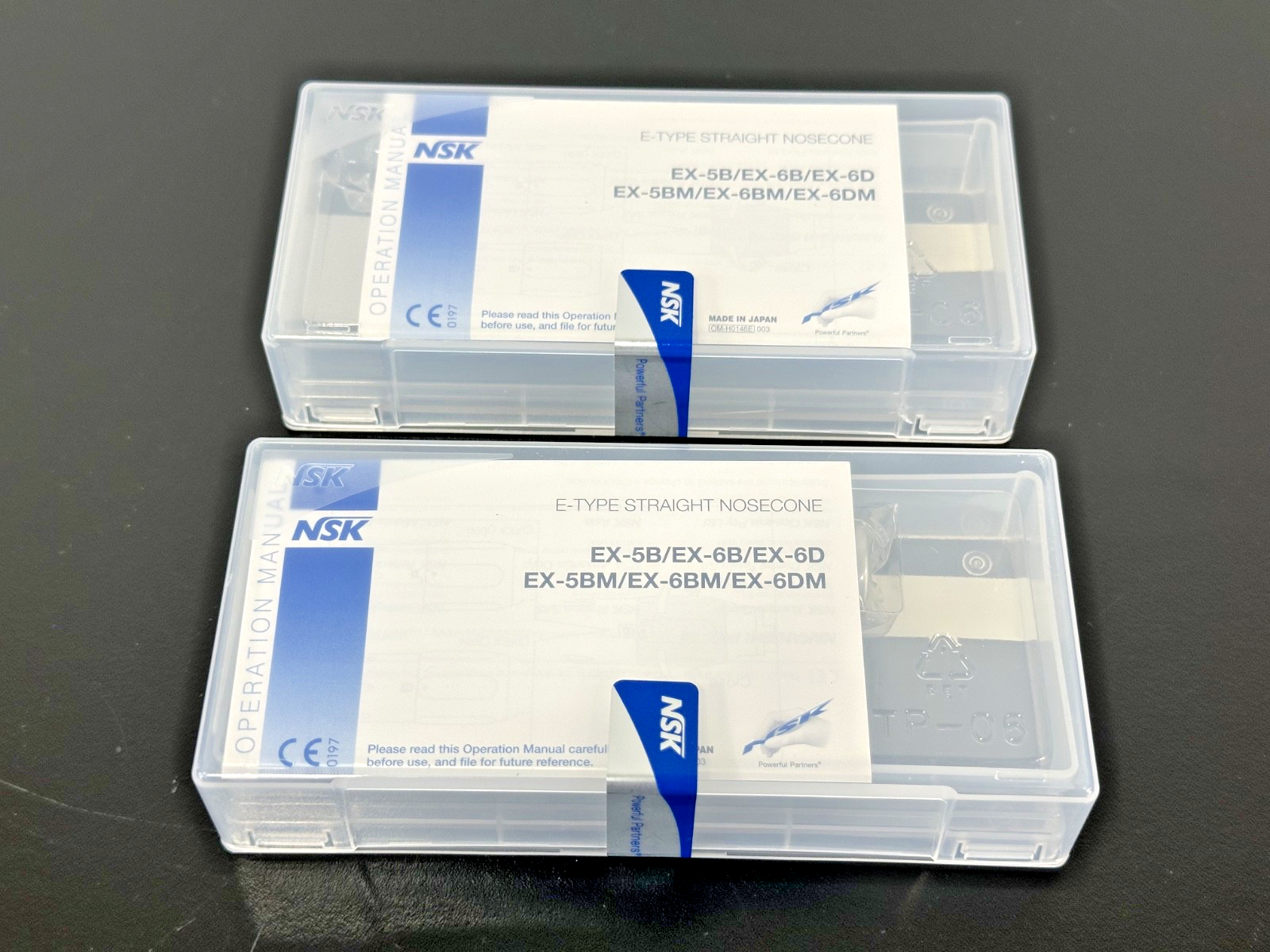 NSK EX 5B EX Straight HP Handpiece Lot of 2 New Sealed0