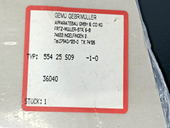 GEMU Gebr. Muller Type 554 25 509 1 0 Seal O Ring Kit New1
