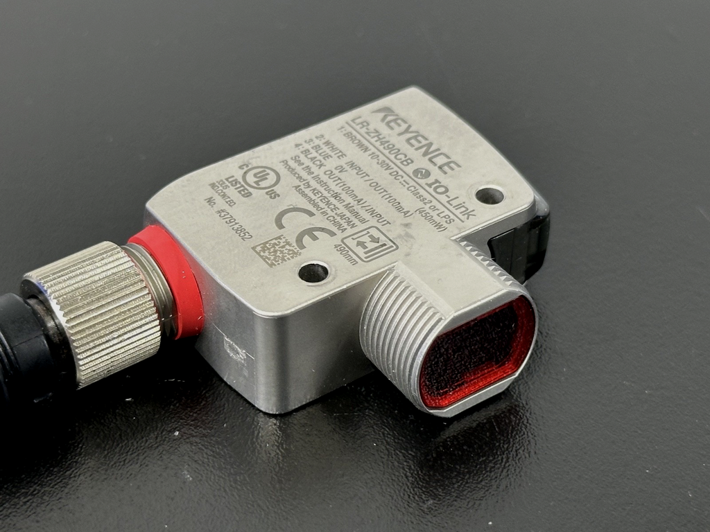 Keyence LR ZH490CB IO Link CMOS Laser Sensor w/ Cut Cable LR Z Series2